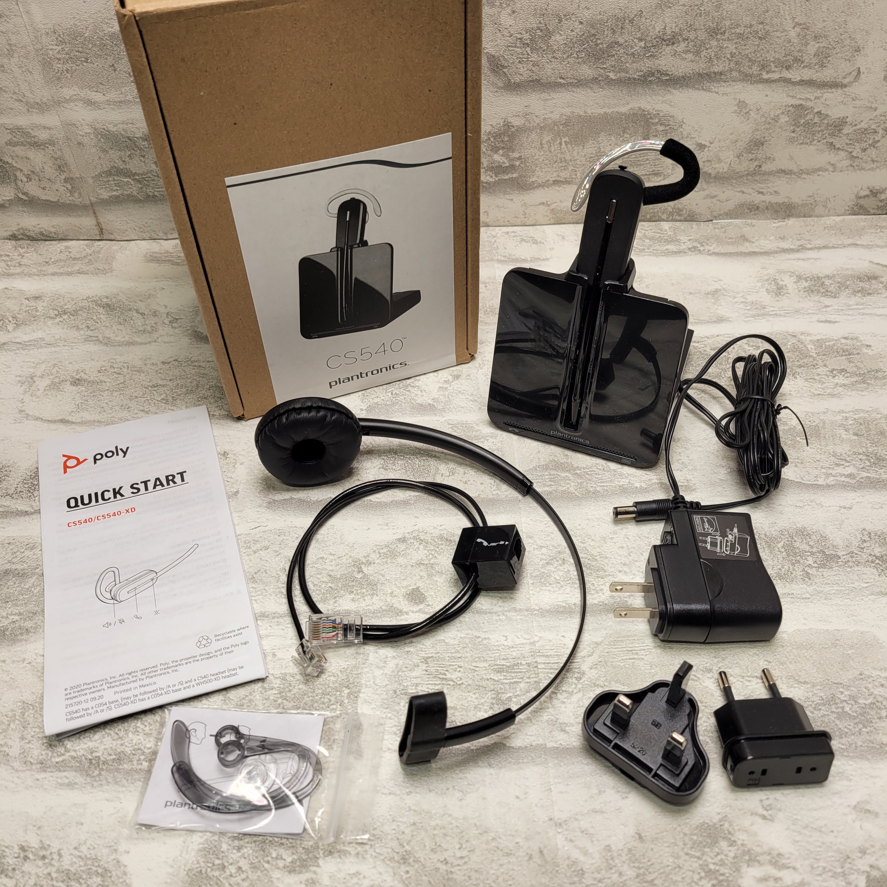 Plantronics CS540/A Headset, 84693-02 (7578790133998)